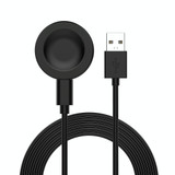 For Huawei Watch Ultimate Smart Watch Magnetic Charging Cable, Length: 1m, Style:Split Version(Black)