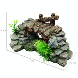 GT149 Resin Turtle Sunbed Climbing Table Stump Hideaway House Sunback Table