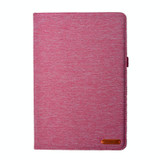 For Xiaomi Pad 6 / Pad 6 Pro Fabric Leather Tablet Case(Rose Red)