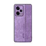 For Xiaomi Redmi Note 12 Pro 5G Global AZNS 3D Embossed Skin Feel Phone Case(Purple)