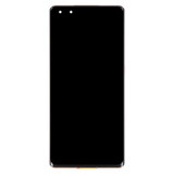 Original LCD Screen and Digitizer Full Assembly with Frame for Huawei Mate 40 Pro (Gold)