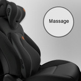 SR-21 Car Lumbar Cushion Headrest Seat Memory Foam Accessories, Style: Massage Headrest (Black)