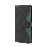 For vivo S16e Skin Feel Magnetic Buckle Leather Phone Case(Black)
