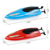 JJR/C S8 2.4G Mini RC Upright High Speed Stunt Boat(Red)