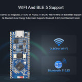 Waveshare ESP32-S3 Microcontroller, 2.4 GHz Wi-Fi Development Board Dual-core Processor