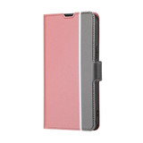 For vivo S16E Twill Texture Side Buckle Leather Phone Case(Pink)