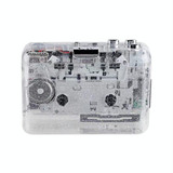 USB Cassette Player USB Cassette Tape to MP3 Converter (Transparent)