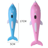Children 3D Printing Pen Low Temperature Intelligent Screen Display Voice Drawing Pen, Style:, Color: 3 Colors (Blue)