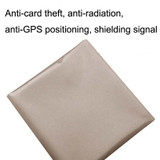 ZD-LG-008 Lingge Anti-radiation Signal Shielding Lining EMF / EMI / RF / RFID Soft Cloth, Size: 5m