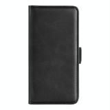 For Realme 10 4G Dual-side Magnetic Buckle Horizontal Flip Leather Phone Case(Black)