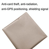 ZD-LG-008 Lingge Anti-radiation Signal Shielding Lining EMF / EMI / RF / RFID Soft Cloth, Size: 2m
