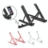 2 In 1 Laptop Mobile Phone Stand Heightening Cooling Stand(Black)