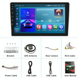 A3195 9 Inch Car Android Large Screen Navigation Central Control Screen 2+32G Player with CarPlay, Style: Standard