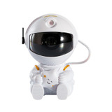 USB Astronaut Shape Colorful LED Laser Star Projection Light(Star)