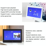 DPF-706-2.4G 7 inch Digital Photo Frame LED Wall Mounted Advertising Machine, Plug:AU Plug(White)