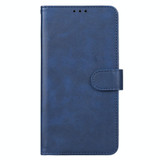 For Motorola Edge 40 Leather Phone Case(Blue)