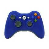 For Microsoft Xbox 360 / PC XB13 Dual Vibration Wireless 2.4G Gamepad With Receiver(Blue)