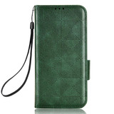 For Xiaomi Redmi K60 5G / K60 Pro Symmetrical Triangle Leather Phone Case(Green)