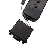 For Nintend Wii Console Remote Motion Plus Adapter Sensor(Black)