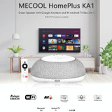 MECOOL KA1 Smart TV Speaker Android 11 TV Box with Remote Control, Amlogic S905X4 Quad Core Cortex-A55, 4GB+32GB, Dual-Band / Bluetooth / Ethernet / OTT(US Plug)