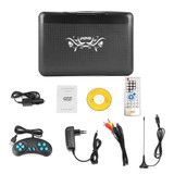 10.1 Inch HD Screen Portable DVD EVD Player TV / FM / USB / Game Function(US Plug)