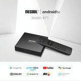 MECOOL KT1 DVB T2 Android 10.0 Smart TV Set Top Box, Amlogic S905X4-B Quad Core ARM Cortex-A55, 2GB+16GB, Dual Band WiFi, Bluetooth(US Plug)