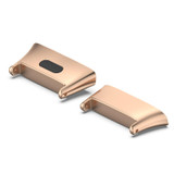 For Xiaomi Redmi Watch 3 / Mi Watch Lite 3 1 Pair Metal Watch Band Connector(Rose Gold)