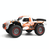 JJR/C Q130 Full-scale Brushless Four-wheel Drive High-speed Pickup RC Car(Orange)