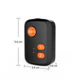 V51 B Style IP67 Waterproof 4G LTE 3G 2G GSM Elderly SOS Button Emergency Alarm GPS Tracker For North America/South America/Australia