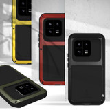 For Xiaomi 13 Pro LOVE MEI Metal Shockproof Life Waterproof Dustproof Phone Case(White)