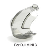 For DJI Mini 3 MN3-JTG-BK Lens Protective Cover Gimbal Camera Fixed Cover Drone Accessories(Transparent Grey)