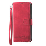 For Realme 10 4G Dierfeng Dream Line Leather Phone Case(Red)