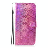 For Realme 10 Pro 5G Colorful Magnetic Buckle Leather Phone Case(Pink)