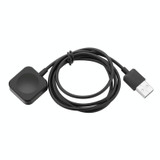 1m Square Magnetic Fast Charger USB Charging Cable for Watch Apple Series Ultra/8/7/6/SE/SE2/5/4/3/2 (Black)