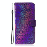 For Realme 10 Pro 5G Colorful Magnetic Buckle Leather Phone Case(Purple)