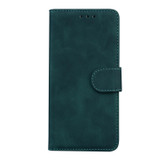 For Realme 10 4G Skin Feel Pure Color Flip Leather Phone Case(Green)