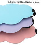 3D Cloud Eye Mask Ice Silk Slow Rebound Memory Foam Sleep Comfort Eye Mask(Pink)