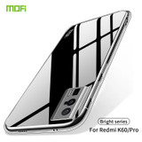 For Xiaomi Redmi K60 / K60 Pro MOFI Ming Series Ultra-thin TPU Phone Case(Transparent)