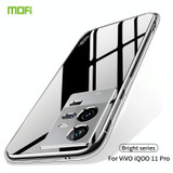 For vivo iQOO 11 Pro MOFI Ming Series Ultra-thin TPU Phone Case(Transparent)