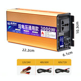 XINBOKE Universal Positive Wave Car Inverter Home Solar Inverter 48V/60V 3000W To 220V 1200W