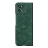 For OPPO Find N2 Morocco Texture PU Shockproof Phone Case(Green)