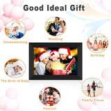 10.1 inch IPS Display WiFi Cloud Photo Frame, RK3126C Quad Core up to 1.5GHz, 1GB+16GB, Power Plug:EU Plug(Black)