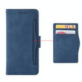 For vivo S16 Pro / S16 Skin Feel Calf Texture Card Slots Leather Phone Case(Blue)