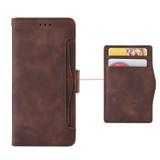 For Xiaomi Redmi K60 5G / K60 Pro Skin Feel Calf Texture Card Slots Leather Phone Case(Brown)