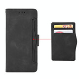 For vivo S16 Pro / S16 Skin Feel Calf Texture Card Slots Leather Phone Case(Black)