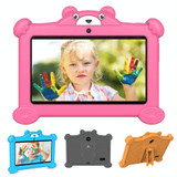 Pritom K7 Pro Panda Kids Tablet PC, 7.0 inch, 2GB+32GB, Android 11 Allwinner A100 Quad Core CPU, Support 2.4G WiFi & WiFi 6, Global Version with Google Play, US Plug (Pink)