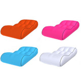 1832B Outdoor Portable One-Touch Automatic Inflatable Sofa Foldable Seat(Rose Red)