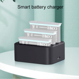 For Insta360 X3 / One X2 Tri-Slot Batteries Fast Charger(Black)