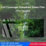 For Realme V23i 5G imak 9H Surface Hardness Full Screen Tempered Glass Film Pro+ Series