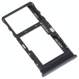 For TCL 20 5G Original SIM Card Tray + SIM / Micro SD Card Tray(Black)